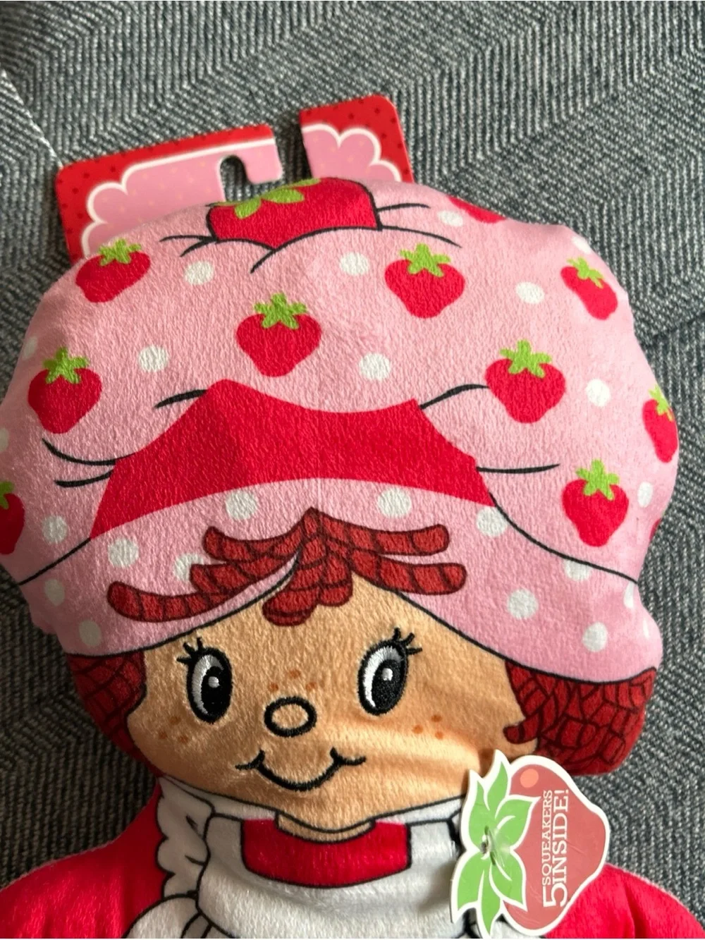 Strawberry Shortcake Dog Toy- NWT